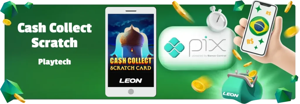 Brazino Cash Collect Scratch by Playtech