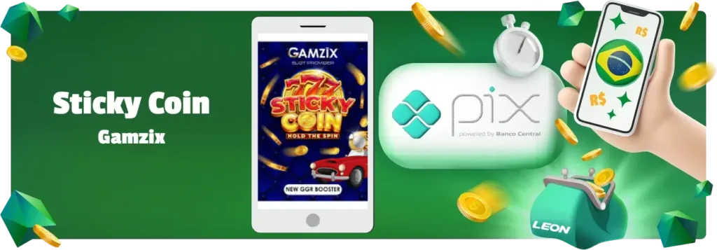 Sticky Coin Gamzix on Brazino 777